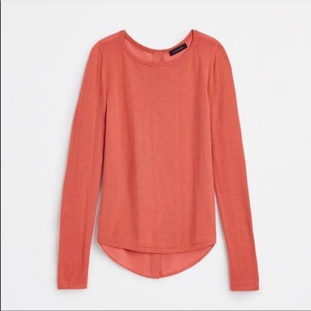 Ann Taylor Petite Button Back Two In One S…